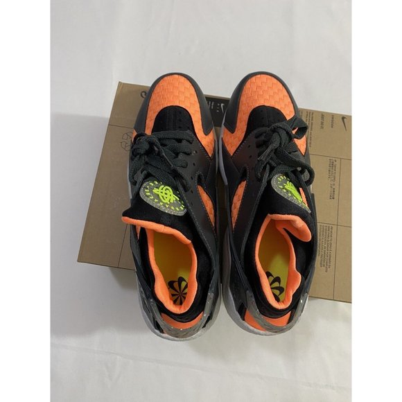 New Mens Size 9 Black Orange Nike Air Huarache Crater PRM Running Shoes main image 5